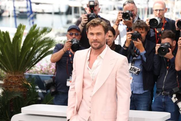 77th Cannes Film Festival Photocall with cast of the film Furiosa a Mad Max saga Chris Hemsworth 305008 2024 05 16 Cannes France  Copyright: xIsabellexVautierx xStarfacex STAR_305008_022