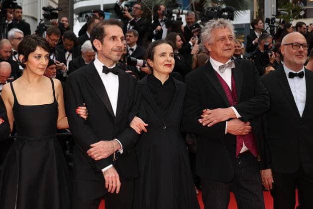 77th Cannes Film Festival Red carpet of the film Furiosa a Mad Max saga Amelie Nothomb 305010 2024 05 15 Cannes France  Copyright: xIsabellexVautierx xStarfacex STAR_305010_014
