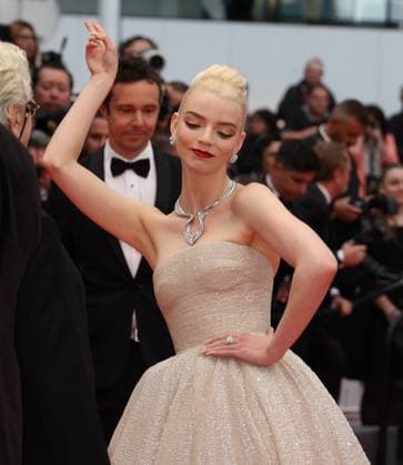 77th Cannes Film Festival Red carpet of the film Furiosa a Mad Max saga Anya Taylor Joy 305010 2024 05 15 Cannes France  Copyright: xIsabellexVautierx xStarfacex STAR_305010_075