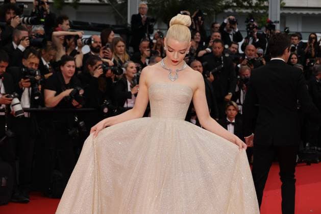 77th Cannes Film Festival Red carpet of the film Furiosa a Mad Max saga Anya Taylor Joy 305010 2024 05 15 Cannes France  Copyright: xIsabellexVautierx xStarfacex STAR_305010_083