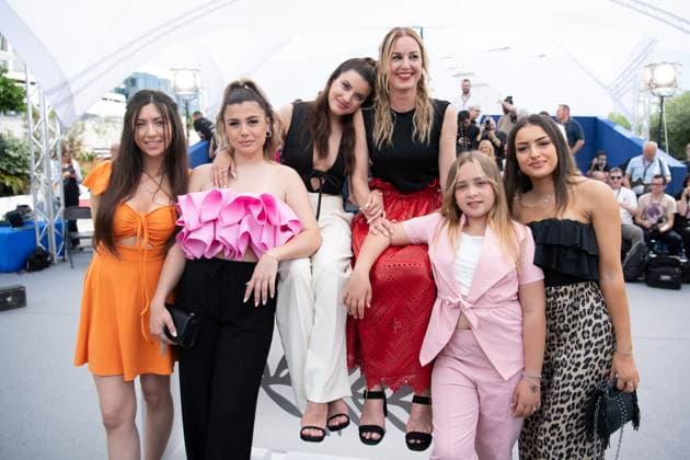 Cannes Diamant Brut Photocall Lea Gorla, Ashley Romano, Agathe Riedinger, Malou Khebizi, Kilia Fernane and Alexandra Noisier attending the Diamant Brut Photocall as part of the 77th Cannes International Film Festival in Cannes, France on May 16, 2024. Photo by Aurore Marechal ABACAPRESS.COM Cannes France  Copyright: xMarechalxAurore ABACAx