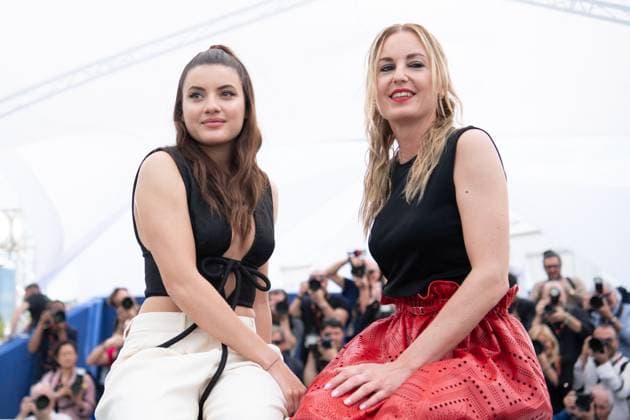 Cannes Diamant Brut Photocall Malou Khebizi and Agathe Riedinger attending the Diamant Brut Photocall as part of the 77th Cannes International Film Festival in Cannes, France on May 16, 2024. Photo by Aurore Marechal ABACAPRESS.COM Cannes France  Copyright: xMarechalxAurore ABACAx