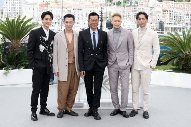 Annual Cannes Film Festival - City of Darkness Photocall - Cannes DN Terrance Lau, Raymond Lam, Louis Koo, Tony Wu and German Cheung attend the Twilight Of The Warriors: Wallen In (City of Darkness) Photocall at the 77th annual Cannes Film Festival at Palais des Festivals on May 16, 2024 in Cannes, France. Photo by David NIVIERE ABACAPRESS.COM CANNES France  Copyright: xNivierexDavid ABACAPRESS.COMx