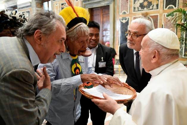 News Bilder des Tages **NO LIBRI** Italy, Rome, Vatican, 2024 5 16. Pope Francis receives in private audience Participants of the Meeting sponsored by the Pontifical Academies of Sciences and Social Sciencesi in the Vatican. Photograph by VATICAN MEDIA Catholic Press Photo  Copyright: xVATICANxMEDIAx xipa-agency.netx xVaticanxMediax IPA_Agency_IPA46138881