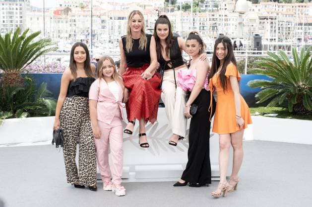 Annual Cannes Film Festival - Diamant Brut Photocall - Cannes DN Lea Gorla, Ashley Romano, Agathe Riedinger, Malou Khebizi, Kilia Fernane and Alexandra Noisier attend Diamant Brut (Wild Diamond) Photocall at the 77th annual Cannes Film Festival at Palais des Festivals on May 16, 2024 in Cannes, France. Photo by David NIVIERE ABACAPRESS.COM CANNES France  Copyright: xNivierexDavid ABACAPRESS.COMx