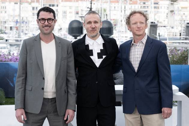 Annual Cannes Film Festival - The Damned - Cannes DN Rene Wachner-Solomon, Roberto Minervini and Jeremiah Knupp attend The Damned (Les Damnes) Photocall at the 77th annual Cannes Film Festival at Palais des Festivals on May 16, 2024 in Cannes, France. Photo by David NIVIERE ABACAPRESS.COM CANNES France  Copyright: xNivierexDavid ABACAPRESS.COMx