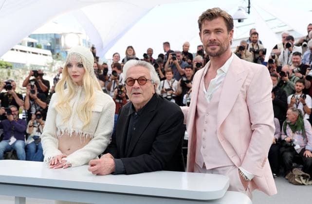 Photocall of Furiosa during the 77th Cannes International Film Festival Anya Taylor Joy, George Miller, Chris Hemsworth Photocall of Furiosa , presented out of competition, during the 77th Cannes International Film Festival May 14 25, 2024 , May 16, 2024 Jacovides Moreau Bestimage Photocall of Furiosa , presented out of competition, during the 77th Cannes International Film Festival May 14 25, 2024 , May 16, 2024 Cannes France Copyright: xJACOVIDES-MOREAUx xBESTIMAGExJACOVIDES-MOREAUx xBESTIMAGEx