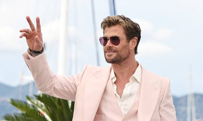 (240516) -- CANNES, May 16, 2024 -- Actor Chris Hemsworth poses during the photocall of the film Furiosa: A Mad Max Saga at the 77th edition of the Cannes Film Festival in Cannes, southern France, on May 16, 2024. ) FRANCE-CANNES-FILM FESTIVAL- FURIOSA: A MAD MAX SAGA -PHOTOCALL GaoxJing 