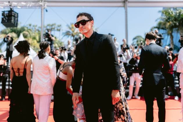 77eme Festival International du Film de Cannes Montee des marches du film Bird 77th Cannes International Film Festival Red Carpet of Bird movie 305025 2024 05 16 Alpes Maritimes Cannes France Rogowski, Franz  Copyright: xTerencexBaelenx STAR_305025_028