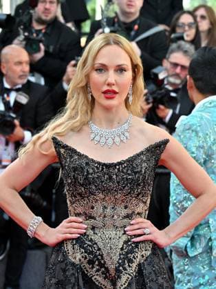 Cannes, 77th Cannes Film Festival 2024, Third Evening, Red Carpet of the Film Megalopolis. In the photo Meryem Sarah Uzerli  Copyright: xManuelexMangiarottix xipa-agencyx xPoolxPhotoxEventsx03x IPA_Agency_IPA46145263