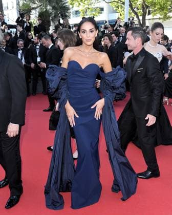 Cannes, France: Cannes, 77th Cannes Film Festival 2024, Red carpet film Megalopolis In the photo: Chiara Carcano Cannes France  - ZUMAp169 20240516_zea_p169_880 Copyright: xAlbertoxTerenghix