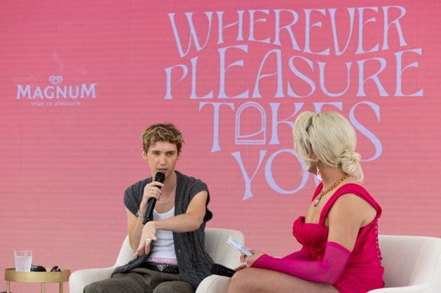 Magnum Beach press conference during the 77th Cannes International Film Festival Nicky Doll, Troye Sivan Magnum Beach press conference during the 77th Cannes International Film Festival on May 16, 2024 Cannes France Jeremy Melloul Magnum Cannes via Bestimage Magnum Beach press conference during the 77th Cannes International Film Festival on May 16, 2024 Cannes France  Copyright: xJeremyxMelloulx xBestimagexJeremyxMelloulx xBestimagex