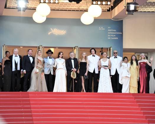 Cannes, 77th Cannes Film Festival 2024, Red carpet film Megalopolis In the photo: guest, Jon Voight, DB Sweeney, Grace VanderWaal, Giancarlo Esposito, Aubrey Plaza, Francis Ford Coppola, Romy Croquet Mars, Adam Driver, Nathalie Emmanuel, Laurence Fishburne , Kathryn Hunter, Talia Shire, Chloe Fineman Copyright: xAlbertoxTerenghix xipa-agency.nex xPoolxPhotoxEventsx03x IPA_Agency_IPA46147097