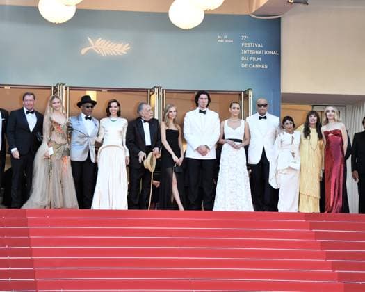 Cannes, France: Cannes, 77th Cannes Film Festival 2024, Red carpet film Megalopolis In the photo: DB Sweeney, Grace VanderWaal, Giancarlo Esposito, Aubrey Plaza, Francis Ford Coppola, Romy Croquet Mars, Adam Driver, Nathalie Emmanuel, Laurence Fishburne, Kathryn Hunter, Talia Shire, Chloe Fineman Cannes France - ZUMAp169 20240516_zea_p169_1024 Copyright: xAlbertoxTerenghix