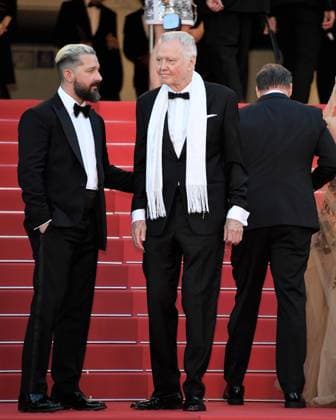 Cannes, France: Cannes, 77th Cannes Film Festival 2024, Red carpet film Megalopolis In the photo: Shia LaBeouf, Jon Voight Cannes France  - ZUMAp169 20240516_zea_p169_1030 Copyright: xAlbertoxTerenghix