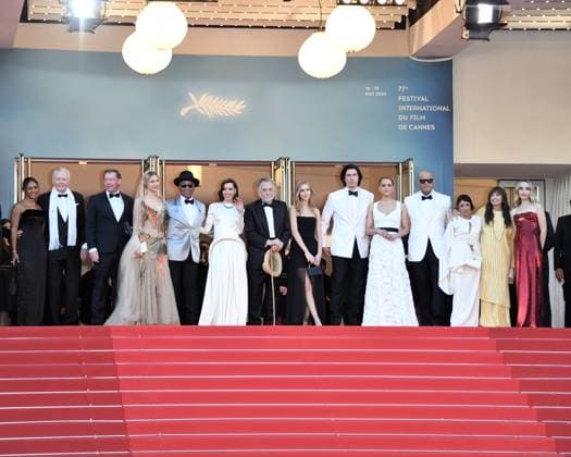 Cannes, France: Cannes, 77th Cannes Film Festival 2024, Red carpet film Megalopolis In the photo: guest, Jon Voight, DB Sweeney, Grace VanderWaal, Giancarlo Esposito, Aubrey Plaza, Francis Ford Coppola, Romy Croquet Mars, Adam Driver, Nathalie Emmanuel, Laurence Fishburne , Kathryn Hunter, Talia Shire, Chloe Fineman Cannes France - ZUMAp169 20240516_zea_p169_1029 Copyright: xAlbertoxTerenghix