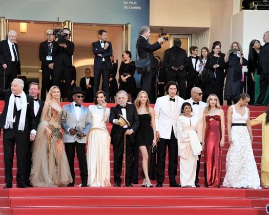 Cannes, France: Cannes, 77th Cannes Film Festival 2024, Red carpet film Megalopolis In the photo: Jon Voight, DB Sweeney, Grace VanderWaal, Giancarlo Esposito, Aubrey Plaza, Francis Ford Coppola, Romy Croquet, Adam Driver, Kathryn Hunter, Laurence Fishburne, Chloe Fineman , Nathalie Emmanuel Cannes France - ZUMAp169 20240516_zea_p169_1075 Copyright: xAlbertoxTerenghix
