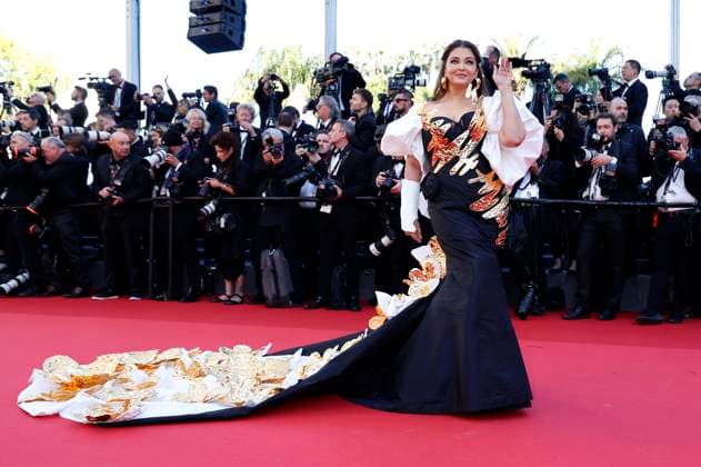 Aishwarya Rai Bachchan at the premiere of the feature film Megalopolis at the Festival de Cannes 2024 77 Cannes International Film Festival at the Palais des Festivals Cannes, 16 05 2024 Foto:xD.xBedrosianx xFuturexImagex megalopolis_4527