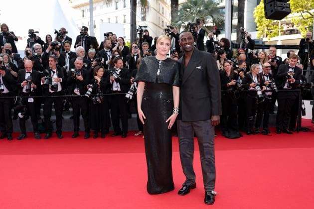 Greta Gerwig, Omar Sy MontÃ e des marches du film Â Megalopolis Â lors du 77eme Festival International du Film de Cannes, au Palais des Festivals Ã Cannes On may 16th 2024 Jacovides Moreau Bestimage Red carpet of the movie Â Megalopolis Â during the 77th Cannes International Film Festival at the Palais des Festivals in Cannes, France On may 16th 2024 Cannes France  Copyright: xJACOVIDES-MOREAUx xBESTIMAGExJACOVIDES-MOREAUx xBESTIMAGEx
