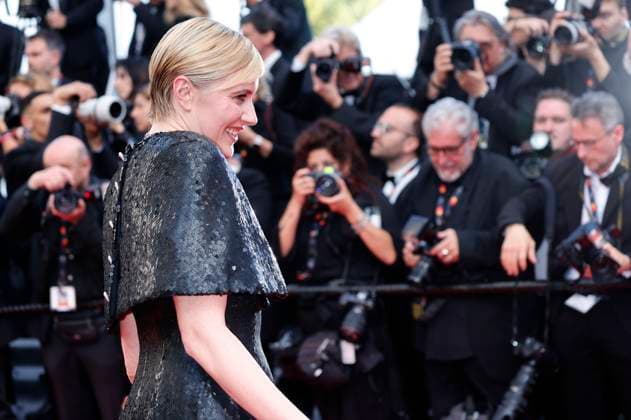 Greta Gerwig at the premiere of the feature film Megalopolis at the Festival de Cannes 2024 77 Cannes International Film Festival at the Palais des Festivals Cannes, 16 05 2024 Foto:xD.xBedrosianx xFuturexImagex megalopolis_4583