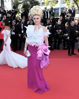 Cannes, France: Cannes, 77th Cannes Film Festival 2024, Red carpet film Megalopolis In the photo: Elena Lenina Cannes France  - ZUMAp169 20240516_zea_p169_1388 Copyright: xAlbertoxTerenghix