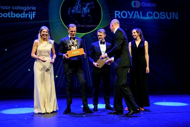 16-05-2024 Zwolle Queen Maxima attended the King Willem I Prizes, awarded every 2 years in the categories large and small and medium-sized enterprises, in Theater De Spiegel in Zwolle. Â  Copyright: xPPEx