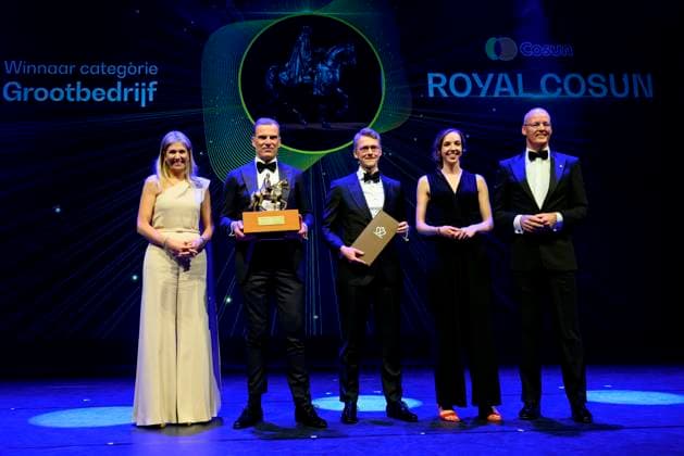 16-05-2024 Zwolle Queen Maxima attended the King Willem I Prizes, awarded every 2 years in the categories large and small and medium-sized enterprises, in Theater De Spiegel in Zwolle. Â  Copyright: xPPEx
