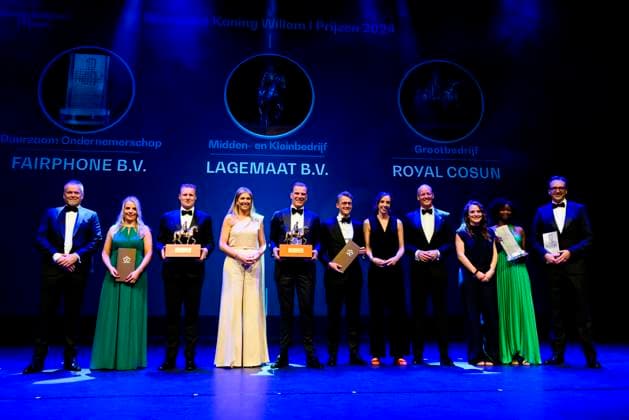 16-05-2024 Zwolle Queen Maxima attended the King Willem I Prizes, awarded every 2 years in the categories large and small and medium-sized enterprises, in Theater De Spiegel in Zwolle. Â  Copyright: xPPEx