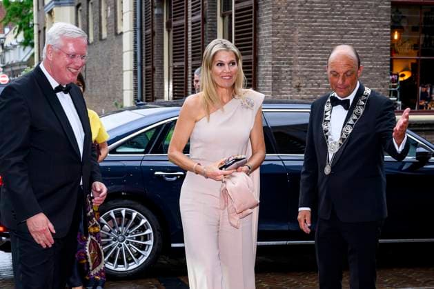 16-05-2024 Zwolle Queen Maxima attended the King Willem I Prizes, awarded every 2 years in the categories large and small and medium-sized enterprises, in Theater De Spiegel in Zwolle. Â  Copyright: xPPEx