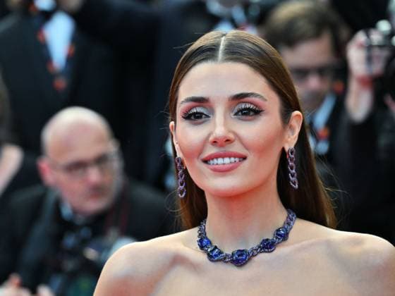 Cannes, 77th Cannes Film Festival 2024, Third Evening, Red Carpet of the Film Megalopolis. In the photo Hande Ercel  Copyright: xAlbertoxTerenghix xipa-agency.nex xPoolxPhotoxEventsx03x IPA_Agency_IPA46152703
