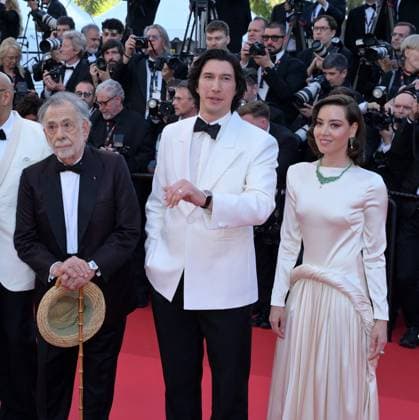 Megalopolis premiere at 77th Festival de Cannes - Cannes, France CANNES, FRANCE. May 16, 2024: Francis Ford Coppola, Adam Driver & Aubrey Plaza at the Megalopolis premiere at the 77th Festival de Cannes. Picture: Paul Smith Featureflash Cannes France  Copyright: xPaulxSmithx xFeatureflashx