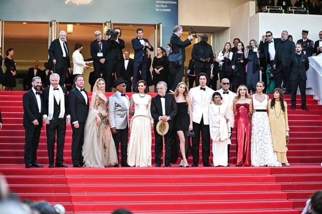 May 16, 2024, Cannes, Lombardy, France: SHIA LEBEOUF, JON VOIGHT, D.B.SWEENEY, GRACE VANDERWAAL, GIANCARLO ESPOSITO, AUBREY PLAZA, FRANCIS FORD COPPOLA, ROMY CROQUET, ADAM DRIVER, LAURENCE FISHBURNE, CHLOE FINEMAN, NATHALIE EMMANUEL ,TALIA SHIRE attend the Megalopolis Red Carpet at the 77th annual Cannes Film Festival at Palais des Festivals on May 16, 2024 in Cannes, France. Cannes France - ZUMAk160 20240516_zip_k160_010 Copyright: xStefanosxKyriazisx