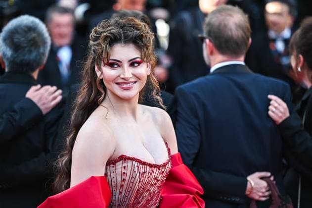 May 16, 2024, Cannes, Lombardy, France: URVASHI RAUTELA attends the Megalopolis Red Carpet at the 77th annual Cannes Film Festival at Palais des Festivals on May 16, 2024 in Cannes, France. Cannes France - ZUMAk160 20240516_zip_k160_011 Copyright: xStefanosxKyriazisx