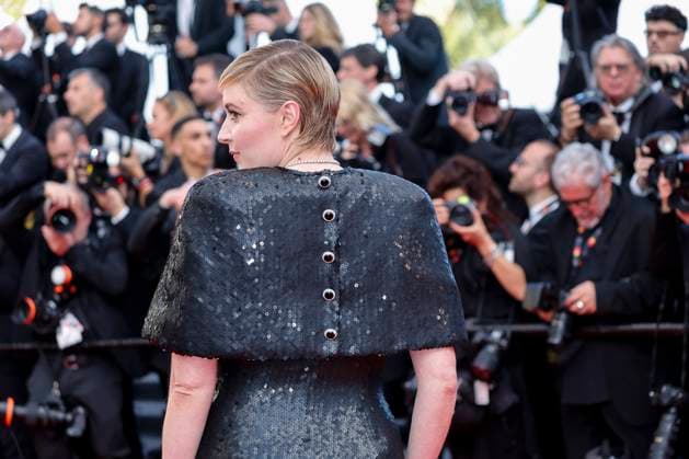 May 16, 2024: Greta Gerwig attends the red carpet premiere of Megalopolis during the 77th Cannes Film Festival at Palais des Festivals in Cannes, France, on 16 May 2024. Photo: - ZUMAm179 20240516_zep_m179_092 Copyright: xAlecxMichaelx