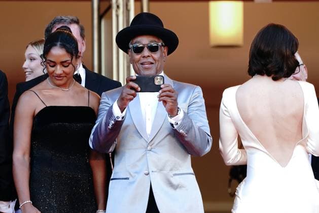 Cannes, France 16th May, 2024 Giancarlo Esposito attends Megalopolis Screening red carpet at the 77th annual Cannes Film Festival at Palais des Festivals on May 16, 2024 in Cannes, France CINEMA 77eme Festival de Cannes Red Carpet du film Megalopolis 16 05 2024 NorbertScanella Panoramic 