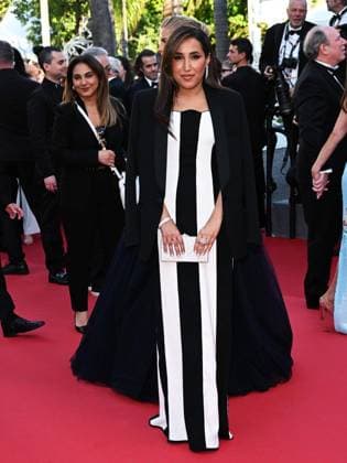 Cannes, France: Cannes, 77th Cannes Film Festival 2024, Third evening - red carpet of the film MEGALOPOLIS - In the photo, Jomana Al-Rashid Cannes France  - ZUMAp169 20240516_zea_p169_1658 Copyright: xSIMONExCOMIx