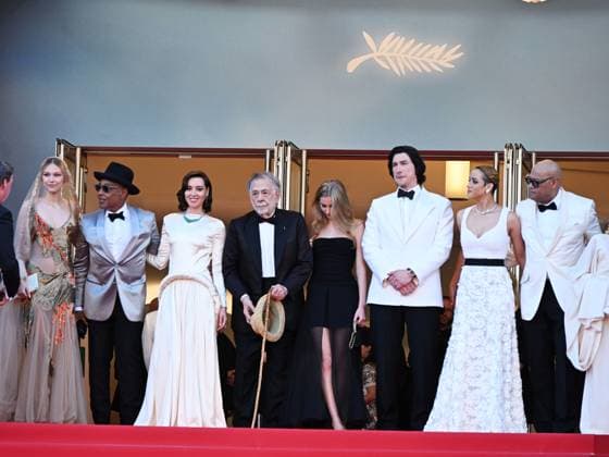 Cannes, France: Cannes, 77th Cannes Film Festival 2024, Third evening - red carpet of the film MEGALOPOLIS - In the photo, Jon Voight, Shia LaBeouf, Nathalie Emmanuel, Chloe Fineman, Grace VanderWaal, Romy Croquet Mars, Laurence Fishburne, Adam Driver, Francis Ford Coppola, Giancarlo Esposito, DB Sweeney and Kathryn Hunter Cannes France - ZUMAp169 20240516_zea_p169_1727 Copyright: xSIMONExCOMIx