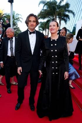 J MontÃ e des marches du film Â Megalopolis Â lors du 77eme Festival International du Film de Cannes Dimitri Rassam et sa mere Carole Bouquet MontÃ e des marches du film Â Megalopolis Â lors du 77eme Festival International du Film de Cannes, au Palais des Festivals Ã Cannes On may 16th 2024 Jacovides Moreau Bestimage Red carpet of the movie Â Megalopolis Â during the 77th Cannes International Film Festival at the Palais des Festivals in Cannes, France On may 16th 2024 Cannes France  Copyright: xJACOVIDES-MOREAUx xBESTIMAGExJACOVIDES-MOREAUx xBESTIMAGEx