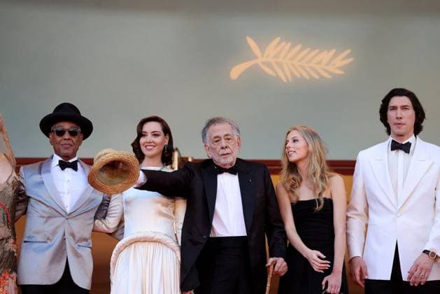 Entertainment Bilder des Tages J MontÃ e des marches du film Â Megalopolis Â lors du 77eme Festival International du Film de Cannes Giancarlo Esposito, Aubrey Plaza, Francis Ford Coppola, sa petite fille Romy Croquet, Adam Driver MontÃ e des marches du film Â Megalopolis Â lors du 77eme Festival International du Film de Cannes, au Palais des Festivals Ã Cannes On may 16th 2024 Jacovides Moreau Bestimage Red carpet of the movie Â Megalopolis Â during the 77th Cannes International Film Festival at the Palais des Festivals in Cannes, France On may 16th 2024 Cannes France  Copyright: xJACOVIDES-MOREAUx xBESTIMAGExJACOVIDES-MOREAUx xBESTIMAGEx