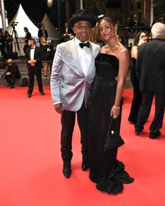 Cannes, 77th Cannes Film Festival 2024, Red Carpet of the film Megalopolis  Cannes, 77th Cannes Film Festival 2024, Red Carpet of the film Megalopolis In the photo: Giancarlo Esposito, Shayne Lyra Esposito Cannes France  Copyright: xIPA ABACAx