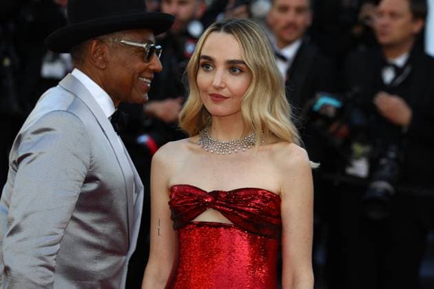 May 16, 2024, Cannes, Cote D azur, France: GIANCARLO ESPOSITO and CHLOE FINEMAN attend the Megalopolis Premiere screening at the 77th Annual Cannes Film Festival at Palais des Festivals in Cannes, France Cannes France - ZUMAc179 20240516_zep_c179_311 Copyright: xMickaelxChavetx