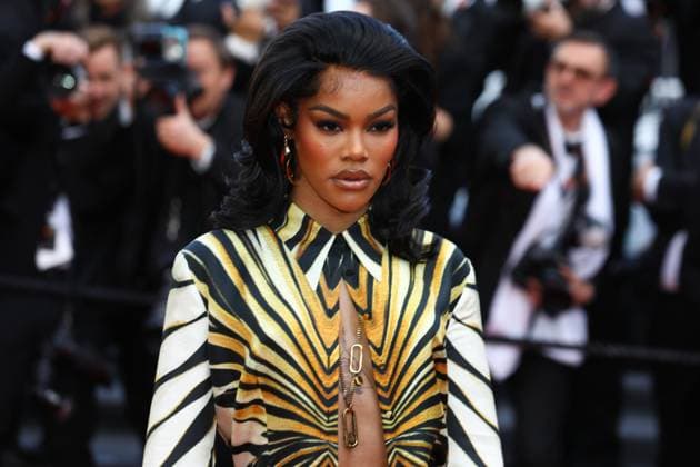 May 16, 2024, Cannes, Cote D azur, France: TEYANA TAYLOR attends the Megalopolis Premiere screening at the 77th Annual Cannes Film Festival at Palais des Festivals in Cannes, France Cannes France - ZUMAc179 20240516_zep_c179_356 Copyright: xMickaelxChavetx