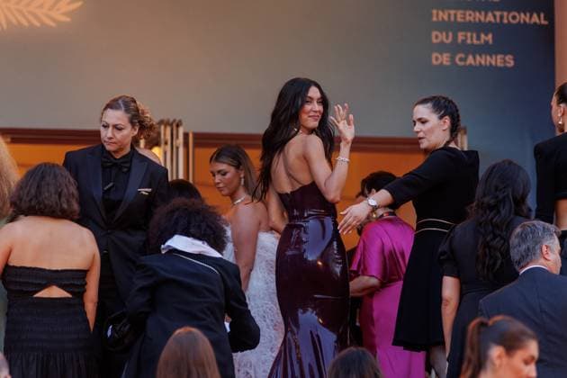 Festival de Cannes Megapolis Premiere Rebecca Mir at the premiere of Megalopolis as part of the 77 Cannes International Film Festival 2024 at the Palais des Festivals in Cannes on 16 05 2024 Copyright: xEventpressxKochanx