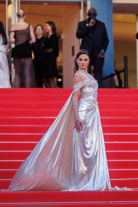 Festival de Cannes Megapolis Premiere Carina Zavline at the premiere of Megalopolis as part of the 77 Cannes International Film Festival 2024 at the Palais des Festivals in Cannes on 16 05 2024 Copyright: xEventpressxKochanx