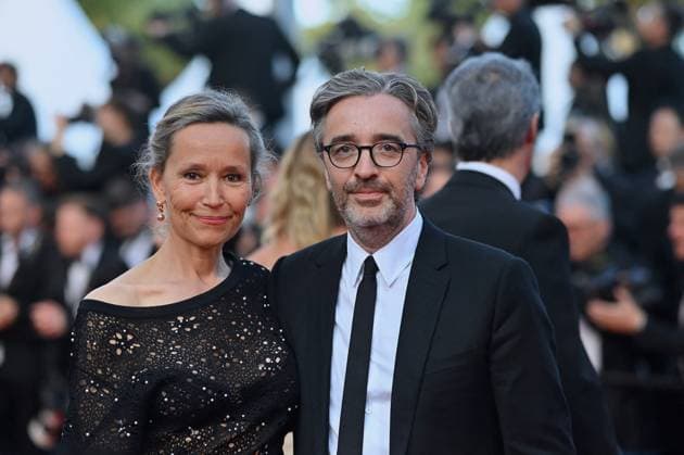 Cannes - Megalopolis Screening Megalopolis Red Carpet - The 77th Annual Cannes Film Festival CANNES, FRANCE - MAY 16 Pierre antoine Capton and wife attends the Megalopolis Red Carpet at the 77th annual Cannes Film Festival at Palais des Festivals on May 16, 2024 in Cannes, France. Photo by Franck Castel ABACAPRESS.COM Cannes France  Copyright: xCastelxFranck ABACAx