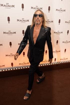 magnum day1 party Iggy pop Magnum beach party during the 77th Cannes International Film Festival on May 16, 2024 Cannes France Jeremy Melloul Magnum Cannes via Bestimage Magnum Beach party during the 77th Cannes International Film Festival on May 16, 2024 Cannes France  Copyright: xJeremyxMelloulx xMagnumxCannesxviaxBestimagexJeremyxMelloulx xMagnumxCannesxviaxBestimagex