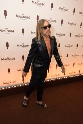 magnum day1 party Iggy pop Magnum beach party during the 77th Cannes International Film Festival on May 16, 2024 Cannes France Jeremy Melloul Magnum Cannes via Bestimage Magnum Beach party during the 77th Cannes International Film Festival on May 16, 2024 Cannes France  Copyright: xJeremyxMelloulx xMagnumxCannesxviaxBestimagexJeremyxMelloulx xMagnumxCannesxviaxBestimagex