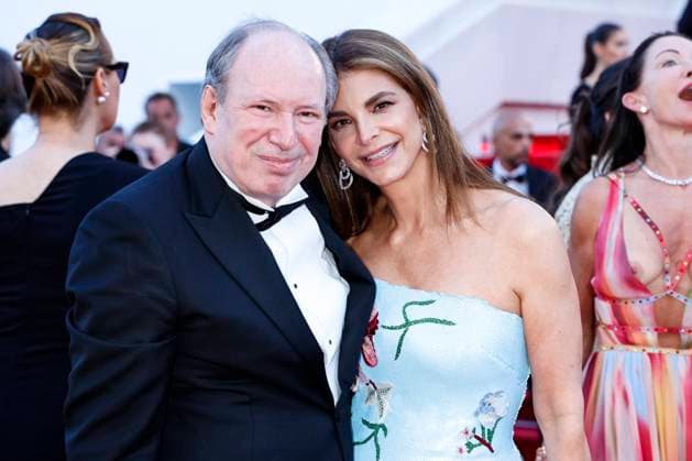 May 16, 2024: Hans Zimmer and Suzanne Zimmer attend the red carpet premiere of Megalopolis during the 77th Cannes Film Festival at Palais des Festivals in Cannes, France, on 16 May 2024. Photo: Cannes France - ZUMAm179 20240516_zep_m179_087 Copyright: xAlecxMichaelx