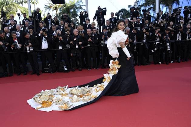 Aishwarya Rai Bachchan at the MEGALOPOLIS premiere at the 77th Cannes Film Festival 16 05 2024