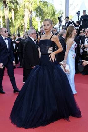 Caro Daur at the MEGALOPOLIS premiere at the 77th Cannes Film Festival 16 05 2024